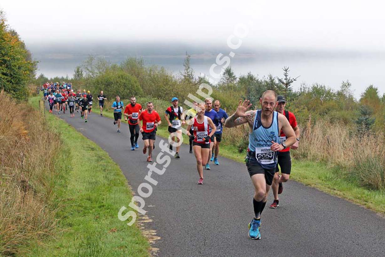 Kielder Marathon, 2019 Kielder Marathon and Half Marathon.  Photo: David T. Hewitson/Sports for All Pics